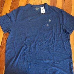 Mens Polo v-neck t-shirt